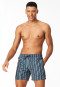 Badeshorts Webware Streifen lime - Aqua