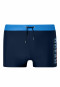 Maillots de bain tricot recyclé SFP 40+ sport scolaire bleu - Aqua Teen Boys