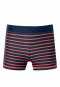 Slip de bain recyclé SFP 40+ rayures orange - Aqua