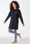 Pyjamas long pyjamas leggings cat navy - Teens Nightwear