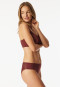 Culotte taï sans couture dentelle bordeaux - Invisible Soft Lace