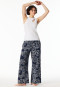 Strap top double rib cutout white - SCHIESSER 150 Years