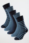 Men's socks 5-pack stay fresh multi-colored - Bluebird