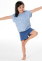 Pigiama corto celeste - Kids Nightwear