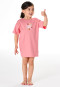 Camicia da notte a maniche corte rosa - Kids Nightwear