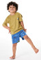 Schlafanzug kurz Surfer khaki - Kids Nightwear