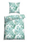 Bed linen 2-piece Renforcé mint patterned - SCHIESSER Home