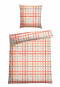 Bedding 2-piece checks multicolored - Renforcé