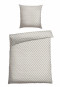 Bed linen two-piece Renforcé sand patterned - SCHIESSER Home
