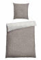 Bed linen set two-piece Renforcé gray - SCHIESSER Home