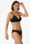 Bra without underwire padded black - Invisible Soft