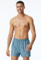 Boxershorts 2er-Pack Webware uni & gestreift - Boxershorts Multipacks
