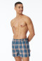Boxershorts 2er-Pack Webware uni & kariert - Boxershorts Multipacks
