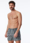 Boxershorts 2er-Pack Webware uni & kariert - Boxershorts Multipacks
