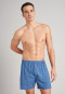 Lot de 2 boxers en jersey à rayures bleu foncé/marron moyen - Fun Prints