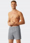 Boxer shorts jersey 2-pack solid pattern dark blue/gray - Fun Prints