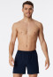 Boxer in cotone organico fantasia blu notte - Comfort Fit