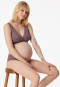 Bustier Schwangerschaftswäsche mauve - Unique Maternity