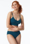 Bustier seamless herausnehmbare Pads petrol - Casual Seamless