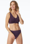 Bustier seamless removable pads plum - Classic Seamless