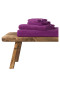 Duschtuch Skyline Color 70x140 violett - SCHIESSER Home