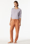 Pants long cuffs ornament multicolor - Mix+Relax