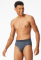 Minislip Organic Cotton gemustert graphit - Comfort Fit
