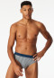 Minislip Organic Cotton gemustert silber - Comfort Fit