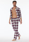 Pyjama Flanell kariert multicolor - X-Mas Family