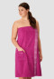 Serviette de sauna Boutons fuchsia - SCHIESSER Home