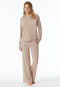 Pajamas long ecru printed - selected! premium