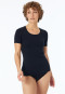 Short-sleeved shirt black - Revival Berta