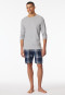 Shirt langarm grau-meliert - Mix+Relax