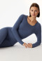 Shirt long-sleeve denim blue - Personal Fit