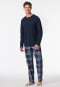 Shirt langarm nachtblau - Mix+Relax