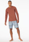 Shirt langarm terracotta - Mix+Relax