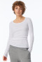 Shirt langarm weiß - Revival Berta