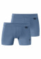Confezione da 2 jeans con stampa cantiere blu - Fine Rib
