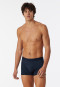 Shorts Micro-Qualität gemustert nachtblau/weiß - Pure Micro