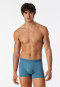 Shorts Micro-Qualität gemustert petrol/dunkelblau - Pure Micro