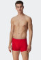 Short en coton bio rouge - 95/5