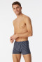 Boxer coton bio rayures multicolore  95/5