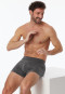 Shorts Paisley anthrazit gemustert - Fine Interlock