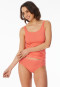 Slips 2er-Pack Organic Cotton weiß/pfirsich - 95/5