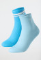 Socken 2er-Pack Stay Fresh medium Schaft blau - Fashion
