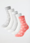 Socks 5-pack multi-colored patterned - Bluebird