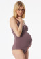 Débardeur à bretelles fines de grossesse mauve - Unique Maternity
