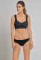 Sports bra molded cups wire-free High Support black - Active