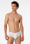 Sport briefs with fly white - Long Life Cotton