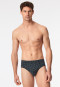 Supermini 3er-Pack Organic Cotton dunkelblau gemustert - 95/5